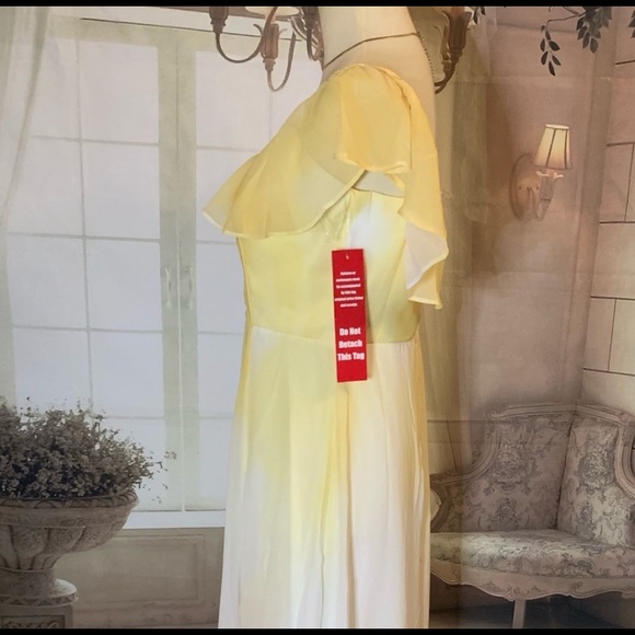 Crystal Doll Dreamy Princess Yellow Ombré Dress - Picture 4 of 6